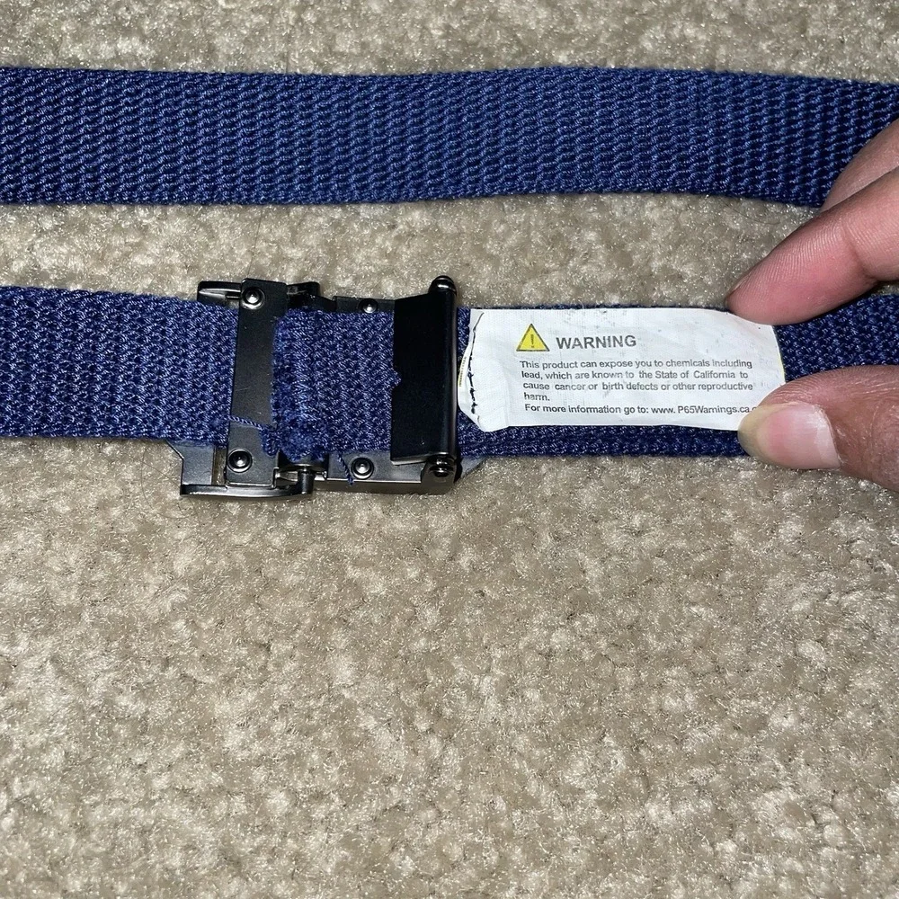 Cub Scouts Boy Scouts of America Navy Blue Web Belt Wolf Buckle BSA Mens Boys